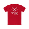 P-51 LEGEND COTTON TEE - S LEFT CHEST, LARGE BACK IMAGE