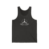 100 DAY WONDER MEN'S JERSEY TANK - S CENTER CHEST, LARGE BACK IMAGE