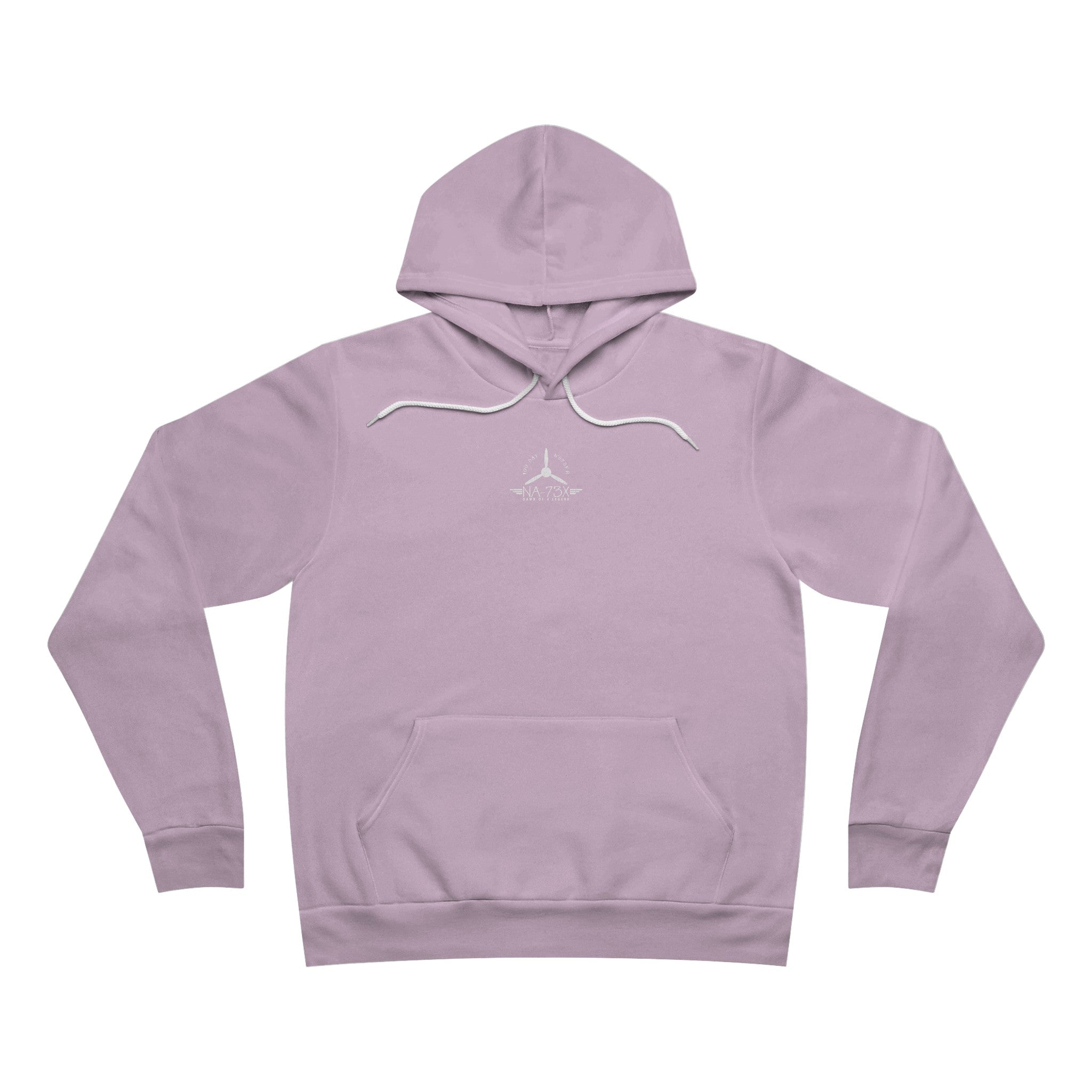 100 DAY WONDER SPONGE FLEECE PULLOVER HOODIE - S CENTER CHEST, LARGE BACK LOGO