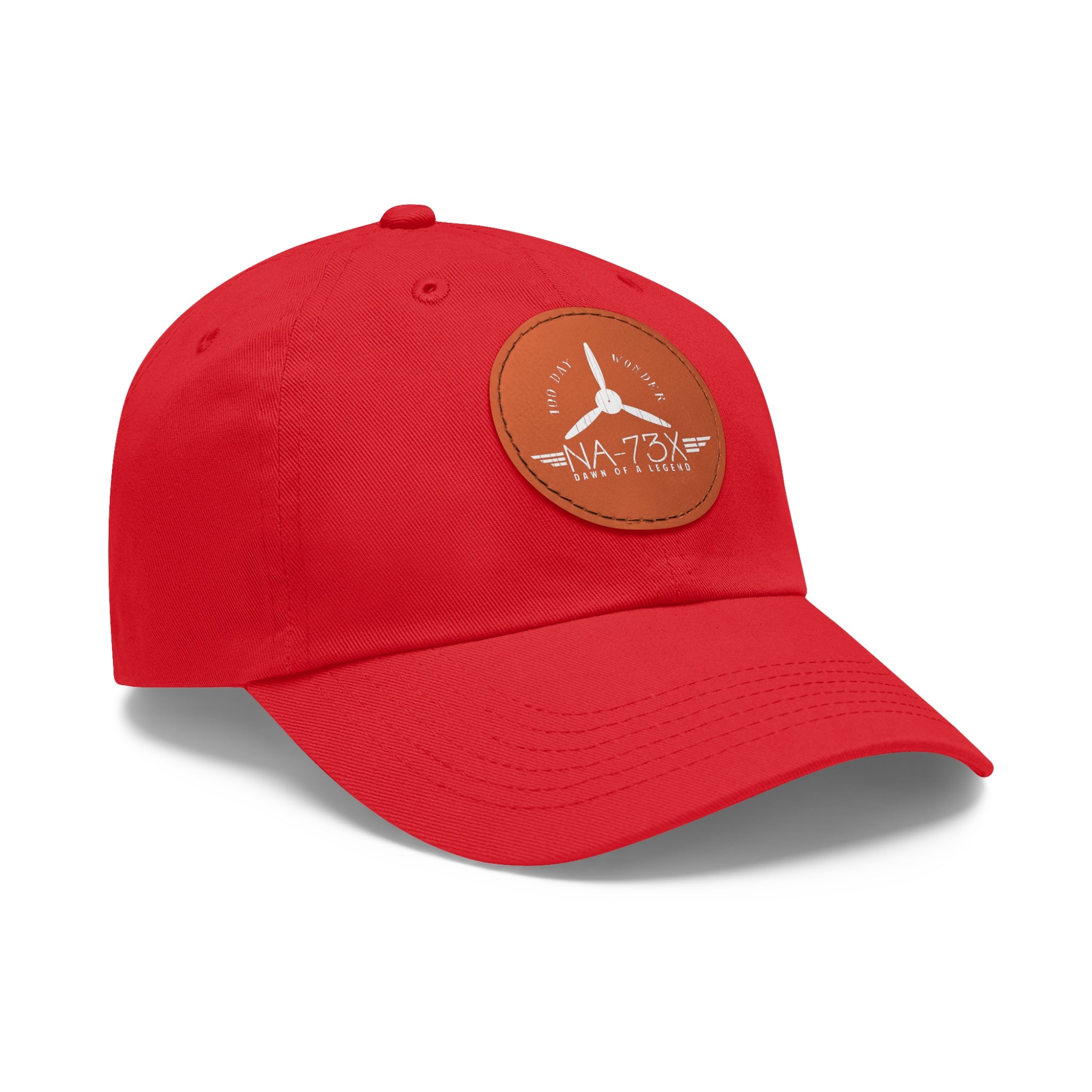 100 DAY WONDER HAT WITH LEATHER PATCH (ROUND)