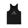 100 DAY WONDER MEN'S JERSEY TANK - S CENTER CHEST, LARGE BACK IMAGE