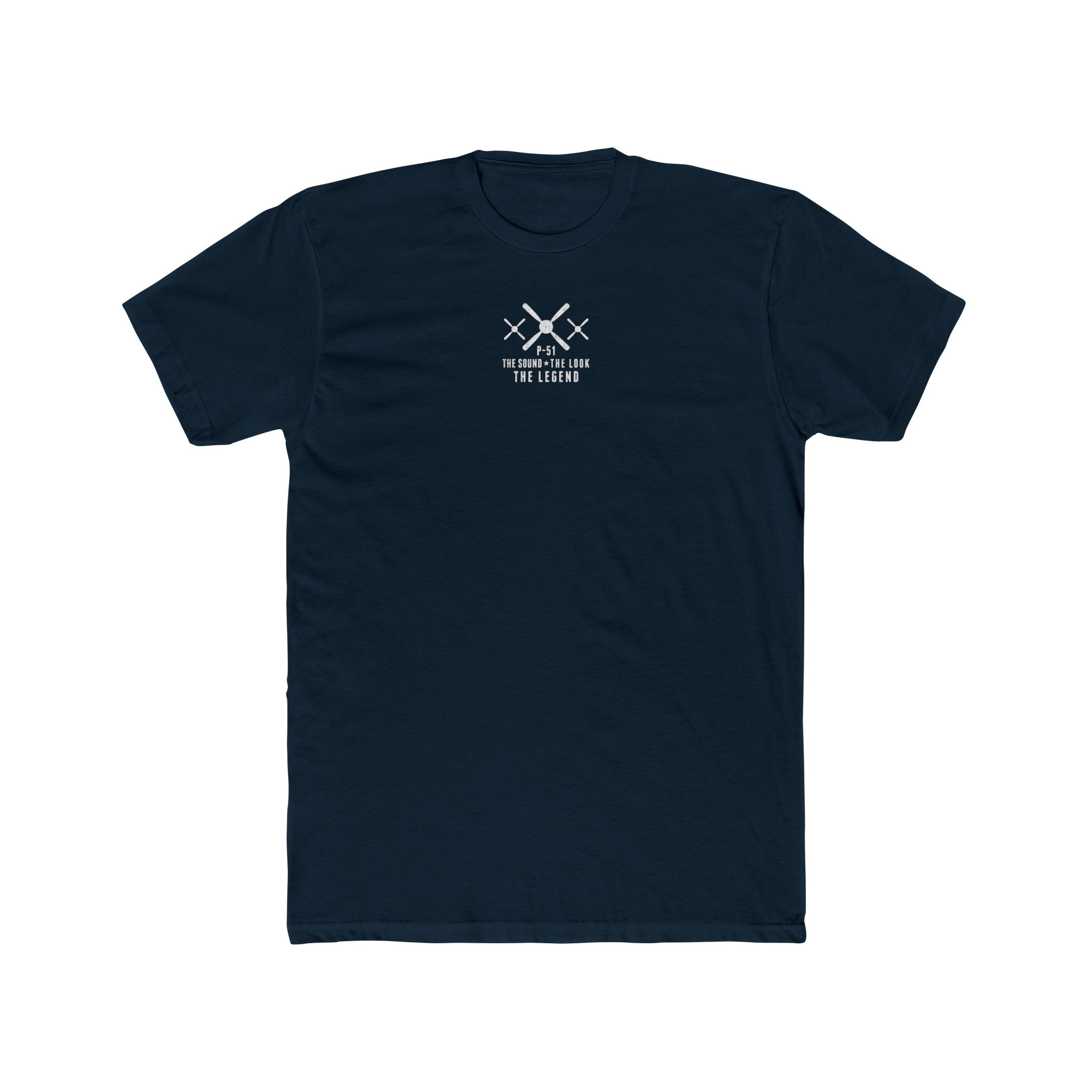 MUSTANG LEGEND COTTON TEE - S CENTER CHEST