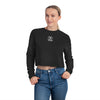 WOMEN'S MUSTANG LEGEND CROPPED SWEATSHIRT - S CENTER CHEST
