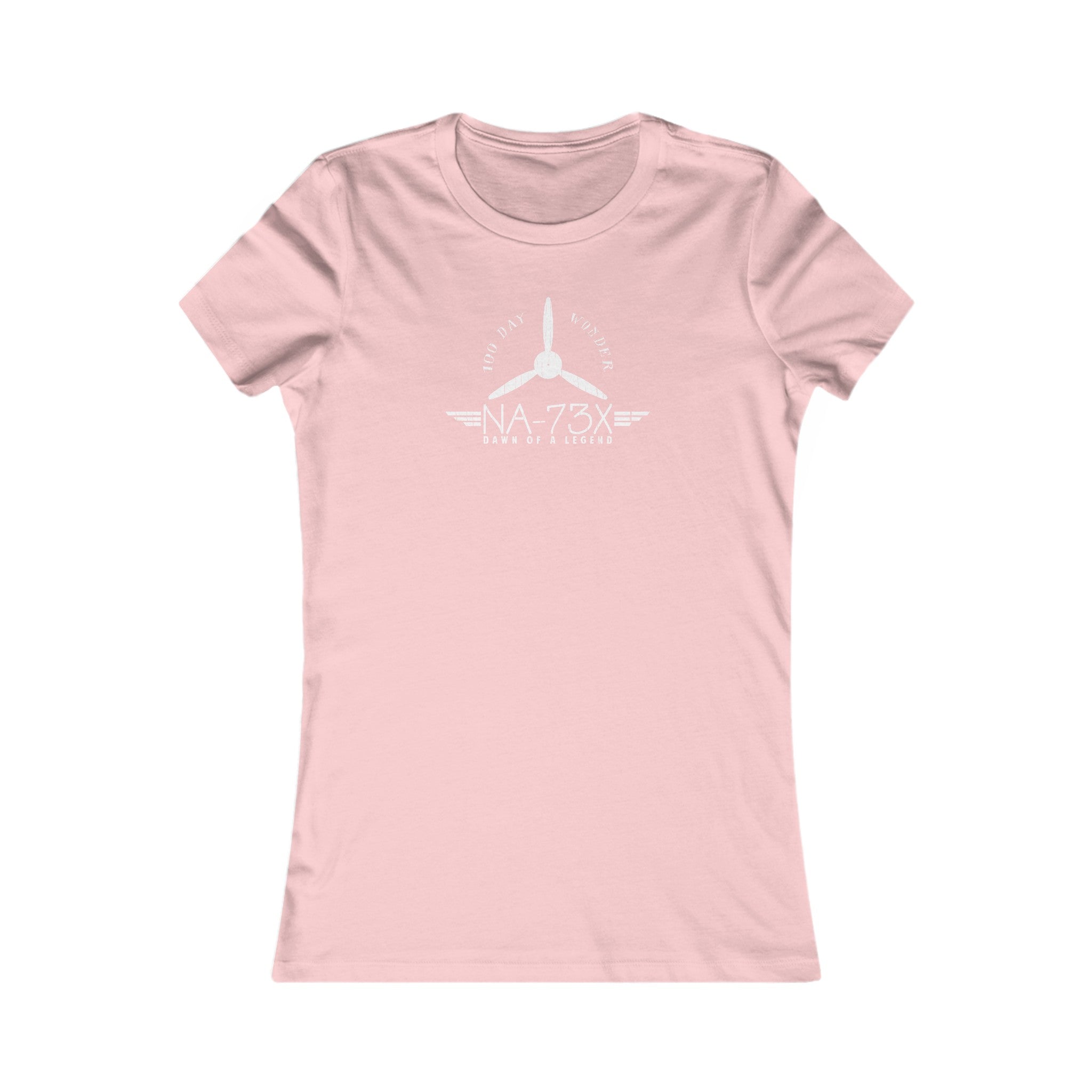 WOMEN'S 100 DAY WONDER COTTON TEE - L FRONT CHEST