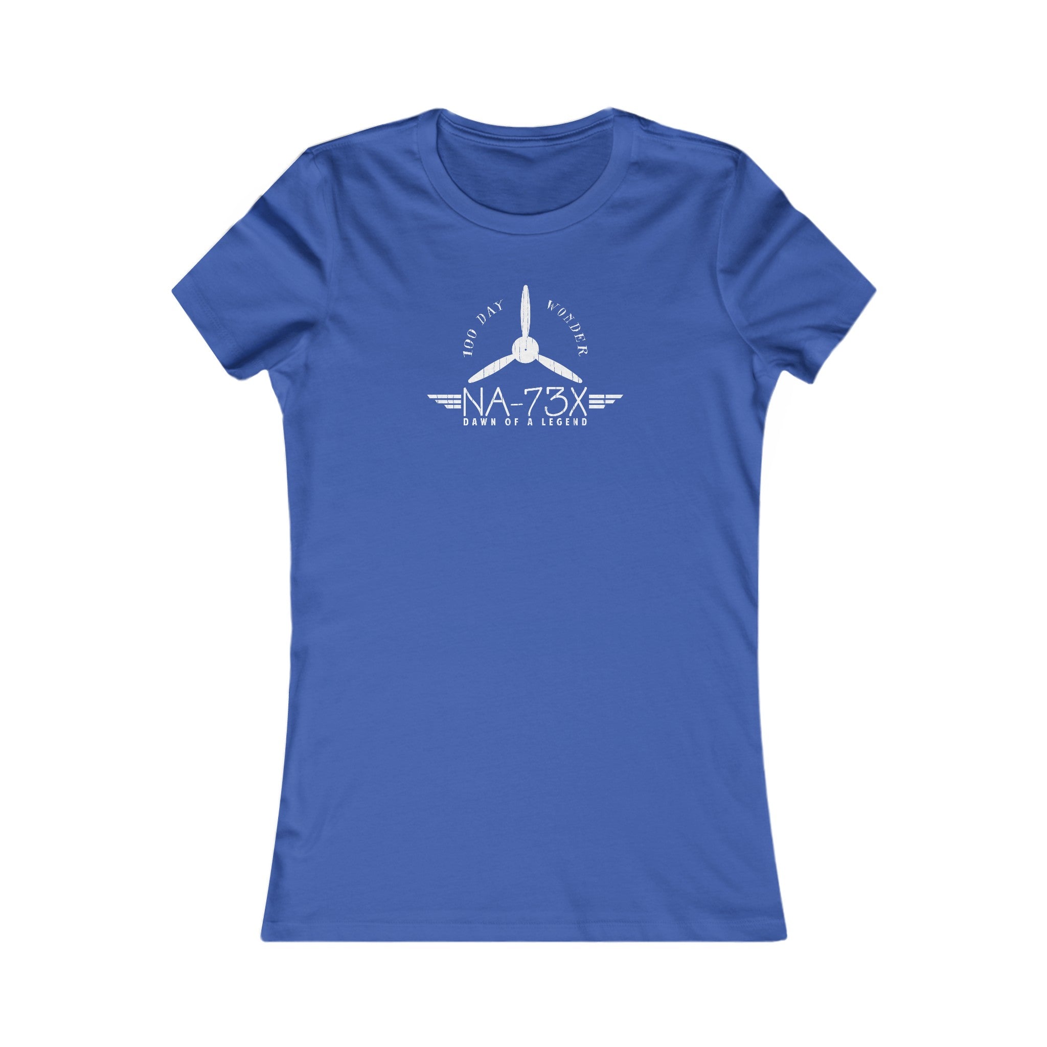 WOMEN'S 100 DAY WONDER COTTON TEE - L FRONT CHEST