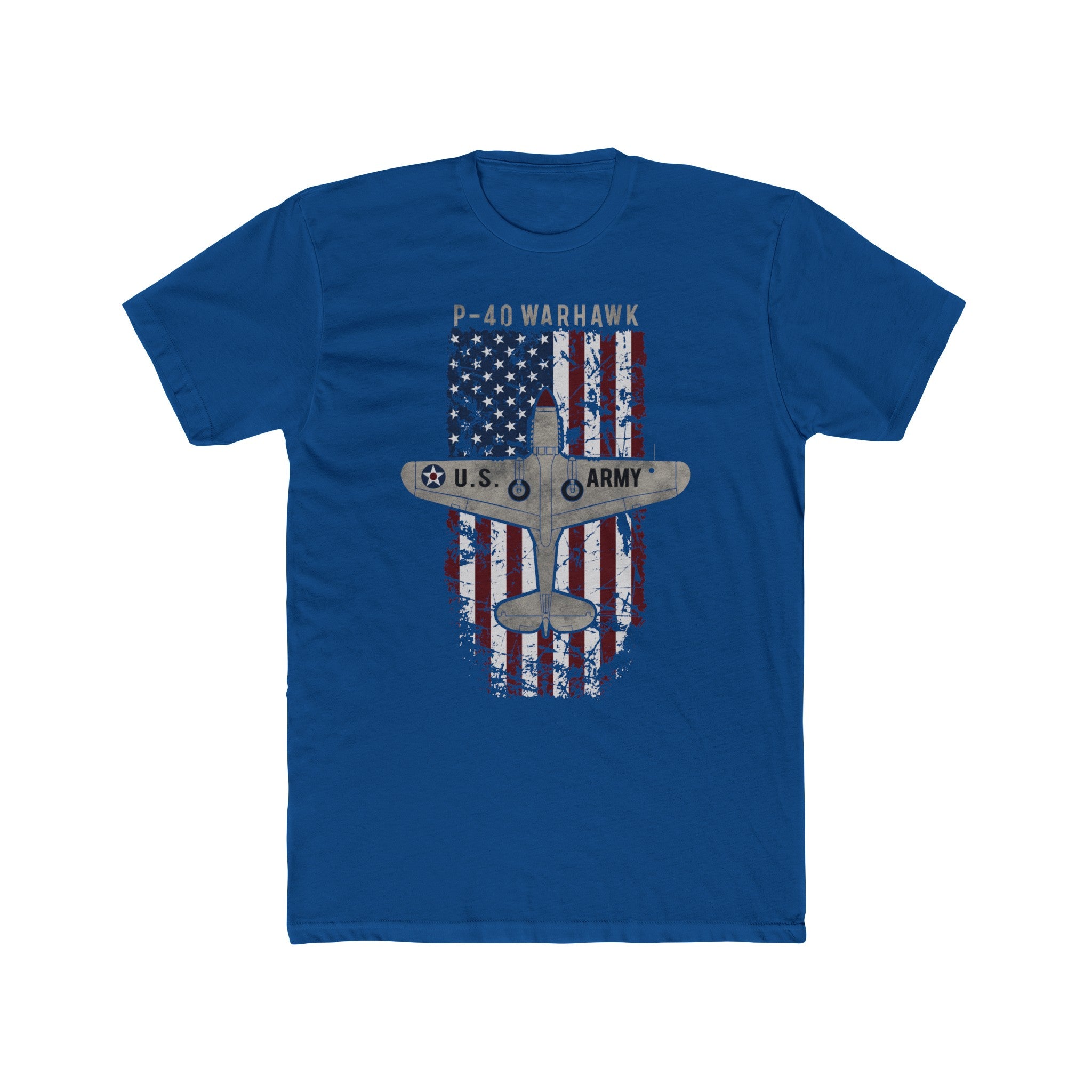AMERICAN ICON P-40 COTTON TEE - LARGE FRONT IMAGE