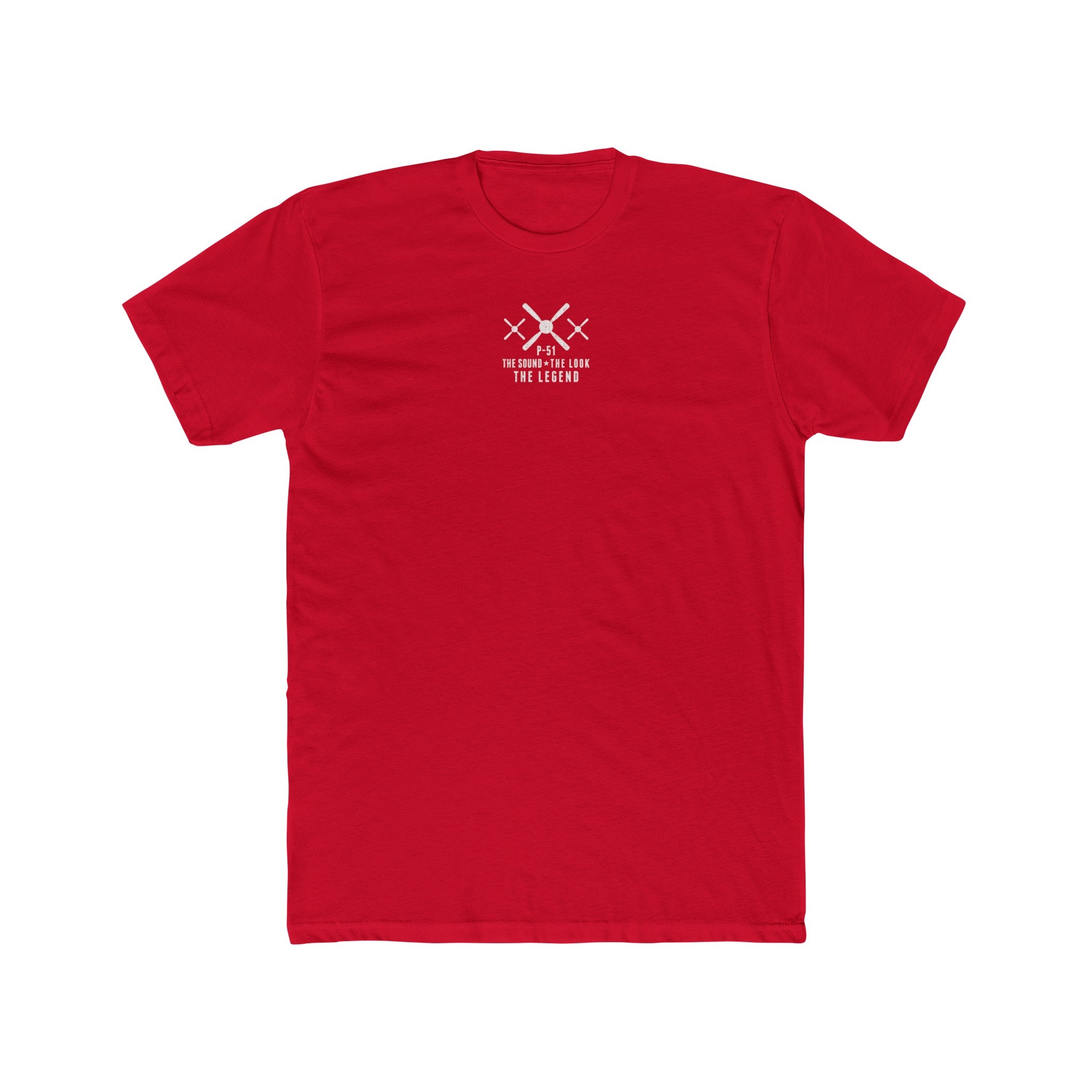 MUSTANG LEGEND COTTON TEE - S CENTER CHEST