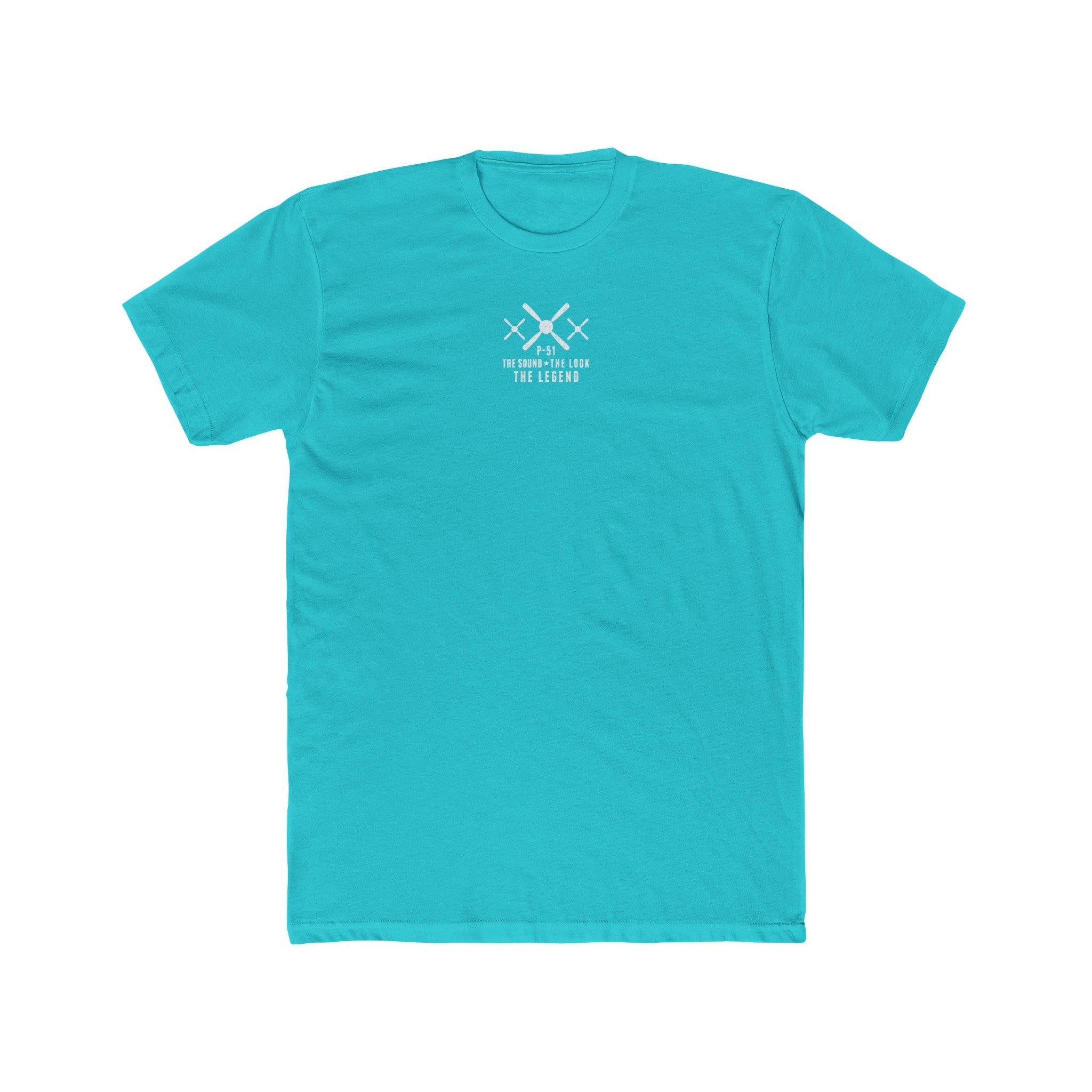 MUSTANG LEGEND COTTON TEE - S CENTER CHEST