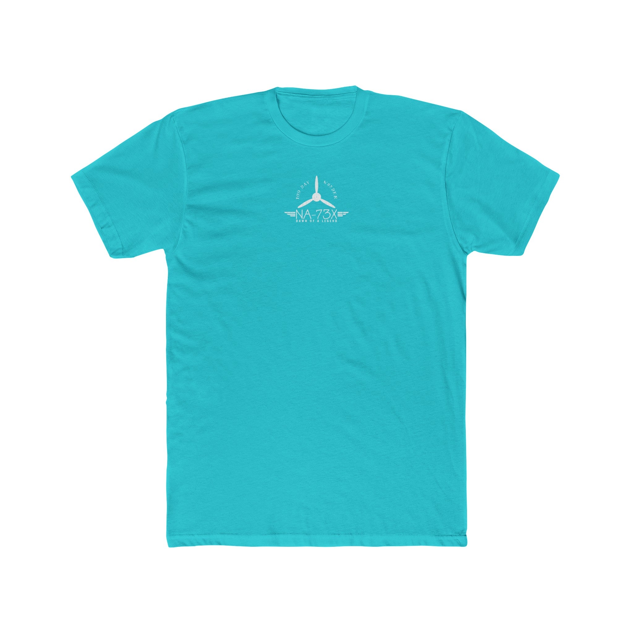 100 DAY WONDER COTTON TEE - S CENTER CHEST