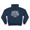 CURTISS USA ICON P-40 CHAMPION HOODIE - VERTICAL CHEST, LARGE BACK LOGO