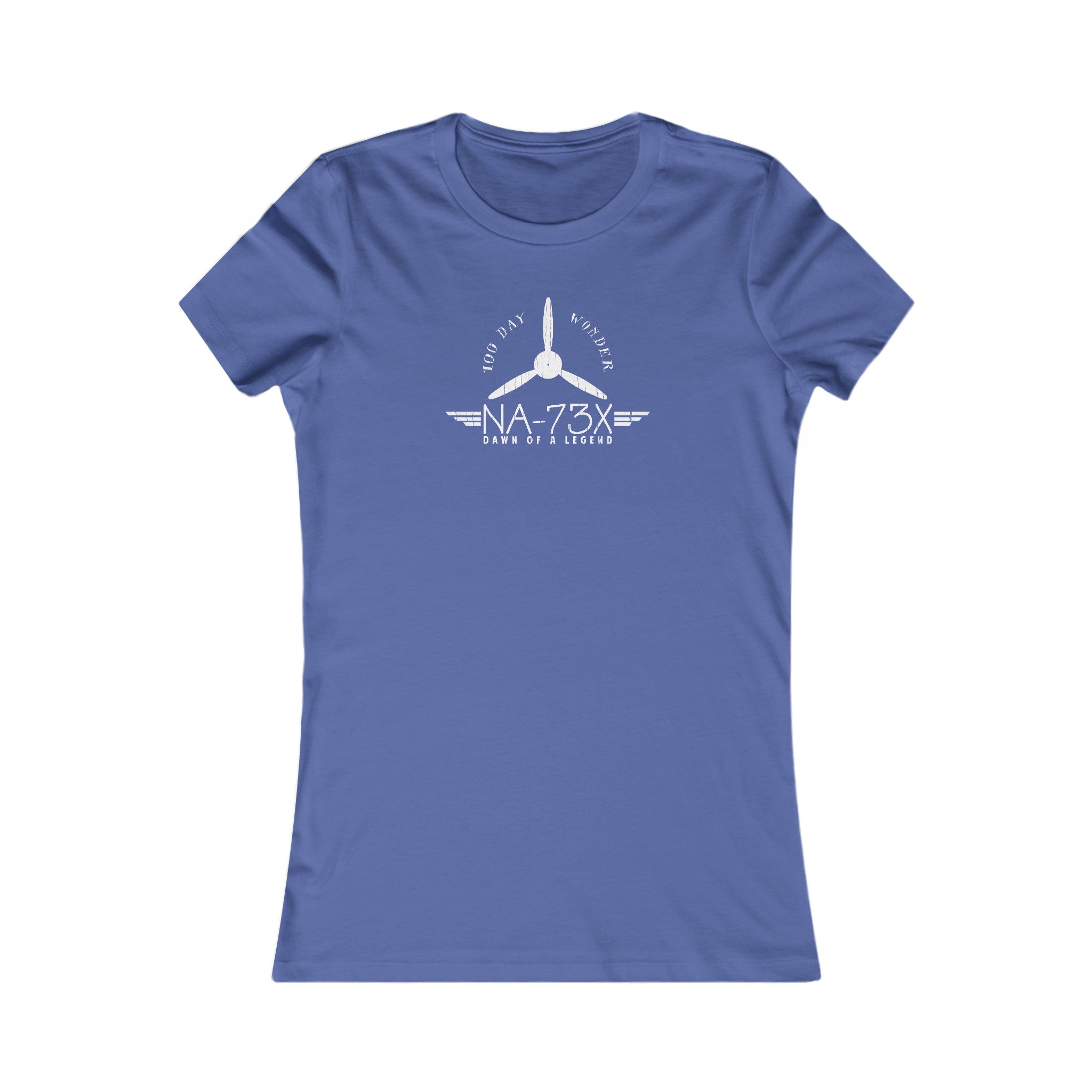 WOMEN'S 100 DAY WONDER COTTON TEE - L FRONT CHEST
