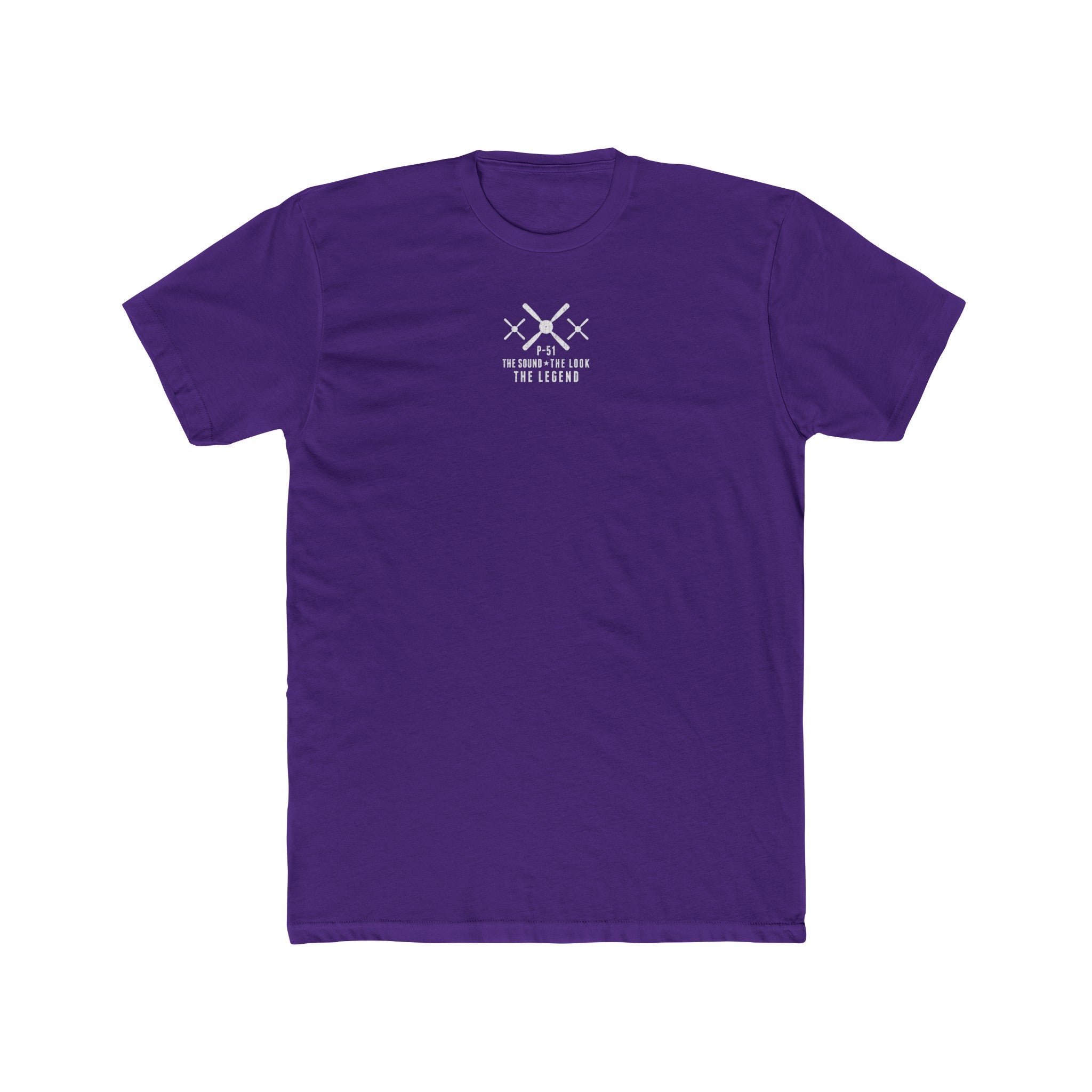 MUSTANG LEGEND COTTON TEE - S CENTER CHEST