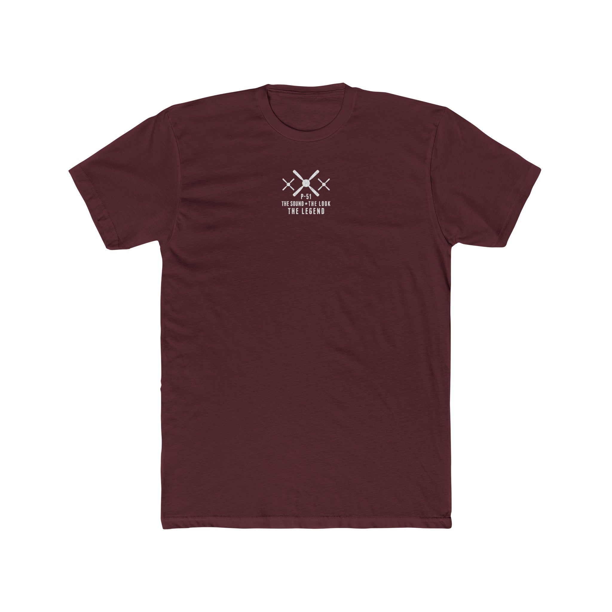 MUSTANG LEGEND COTTON TEE - S CENTER CHEST