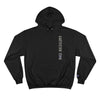AMERICAN ICON P-40 CHAMPION HOODIE - VERTICAL CHEST, LARGE BACK LOGO