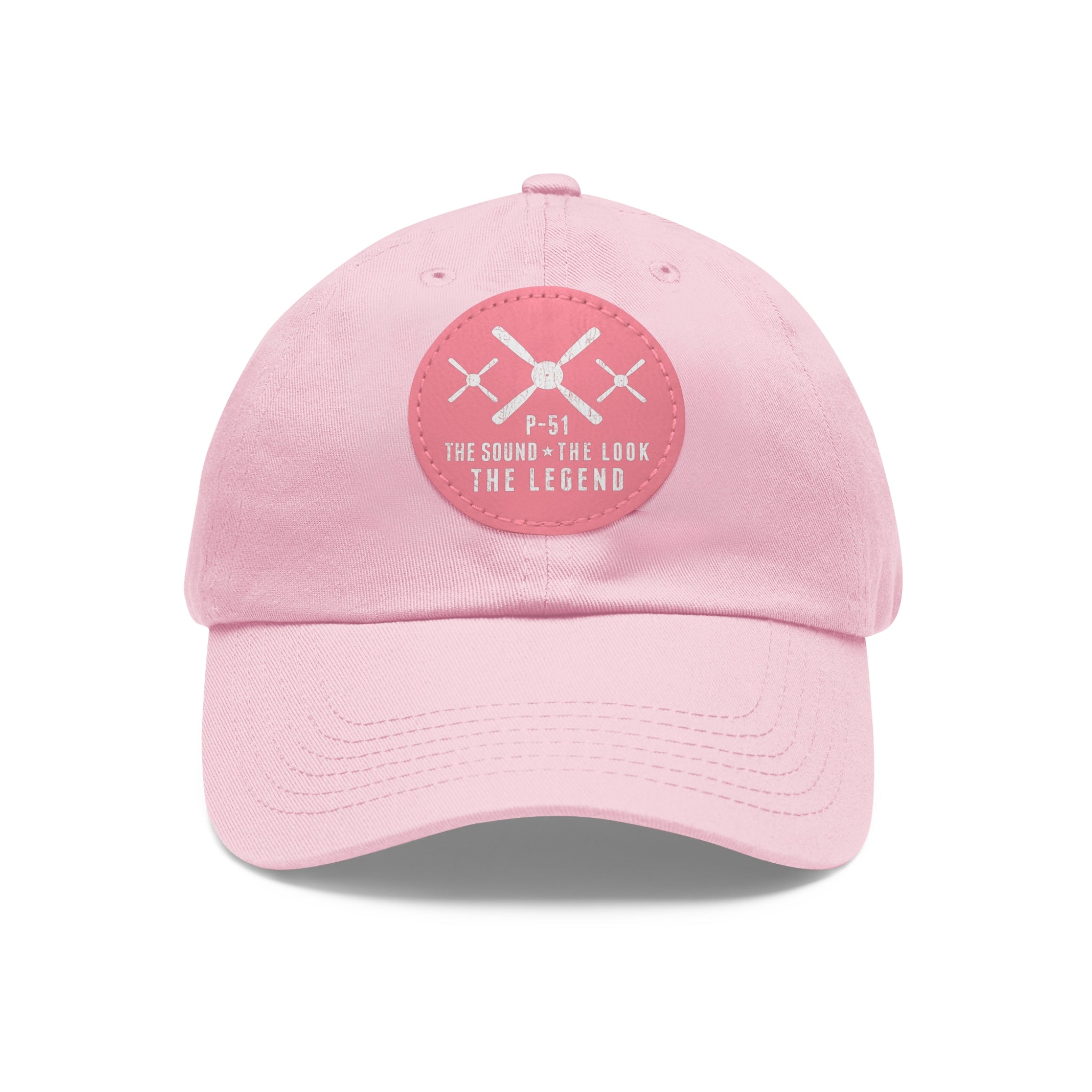 WOMEN'S MUSTANG LEGEND HAT WITH LEATHER PATCH (ROUND)