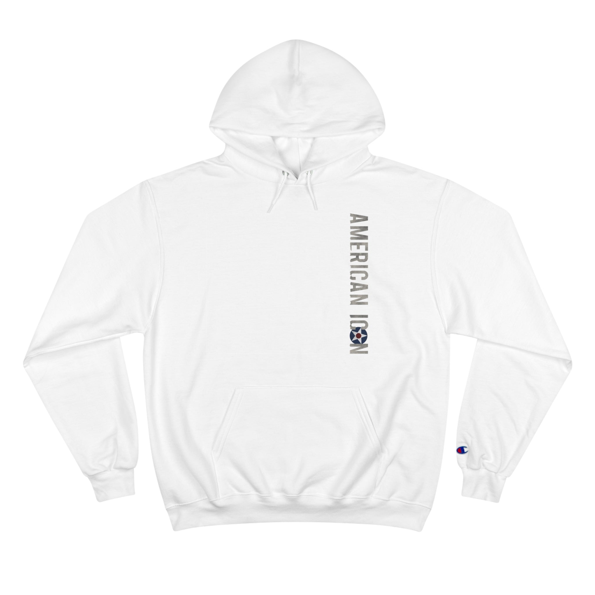 CURTISS USA ICON P-40 CHAMPION HOODIE - VERTICAL CHEST, LARGE BACK LOGO