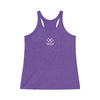 WOMEN'S MUSTANG LEGEND COTTON TRI-BLEND RACERBACK TANK - S CENTER CHEST