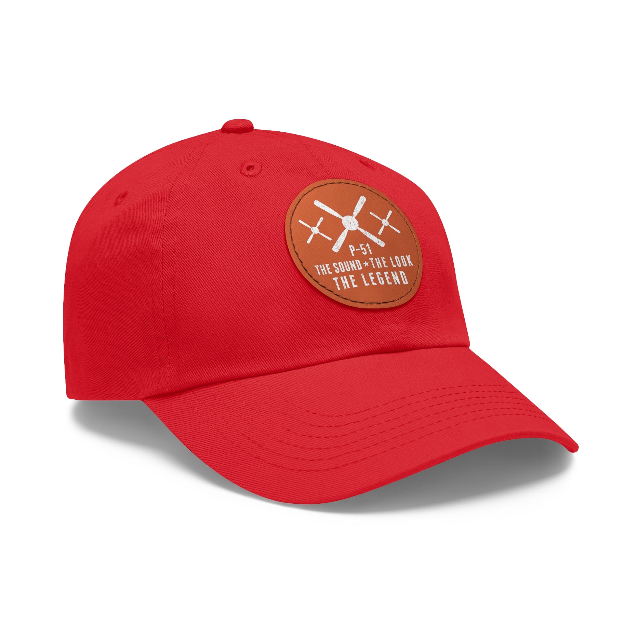 MUSTANG LEGEND HAT WITH LEATHER PATCH (ROUND)