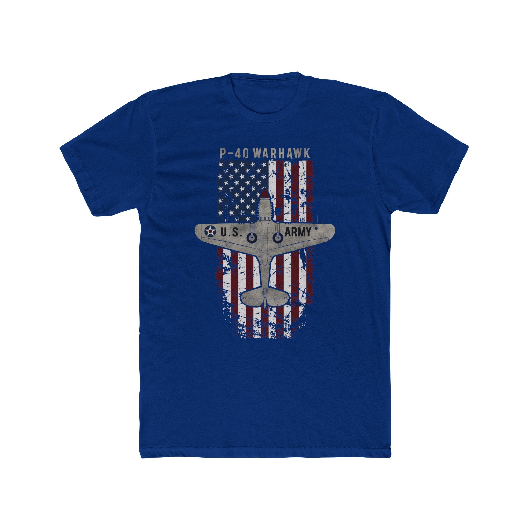 AMERICAN ICON P-40 COTTON TEE - LARGE FRONT IMAGE