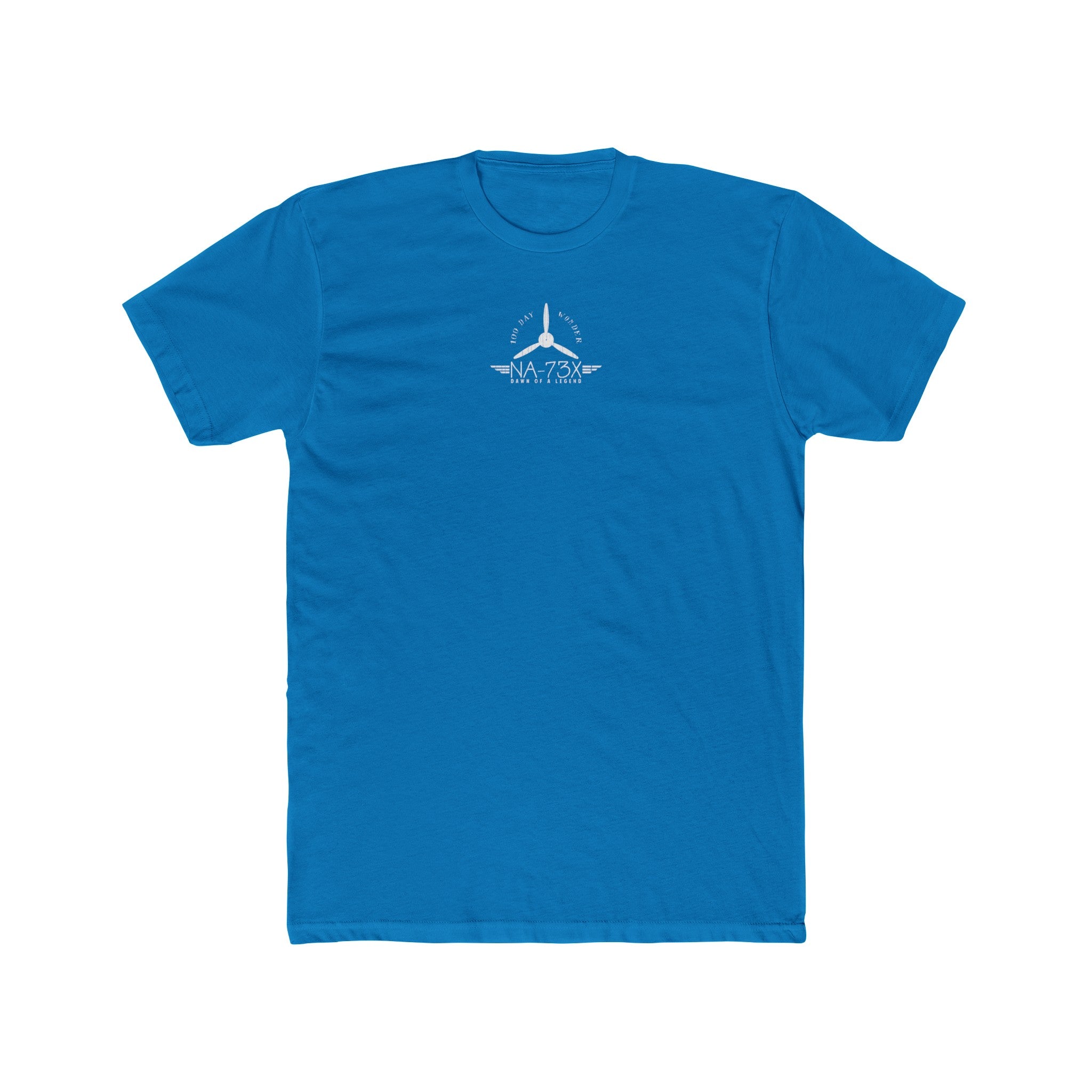100 DAY WONDER COTTON TEE - S CENTER CHEST
