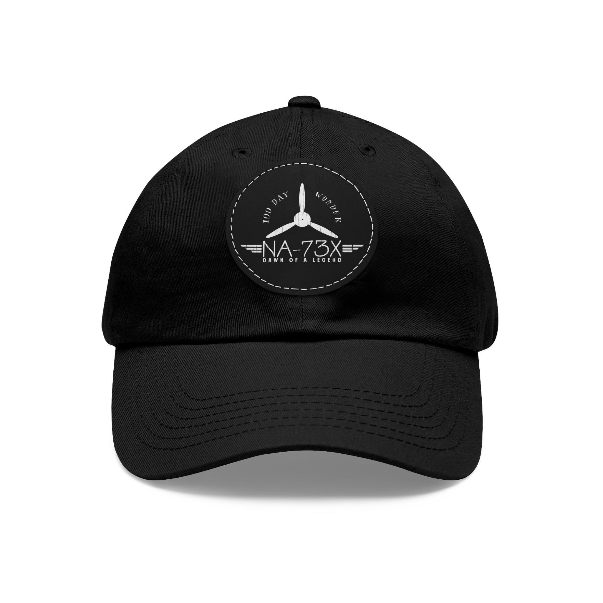 WOMEN'S 100 DAY WONDER HAT WITH LEATHER PATCH (ROUND)