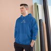 100 DAY WONDER CHAMPION HOODIE - S CENTER CHEST, LARGE BACK LOGO