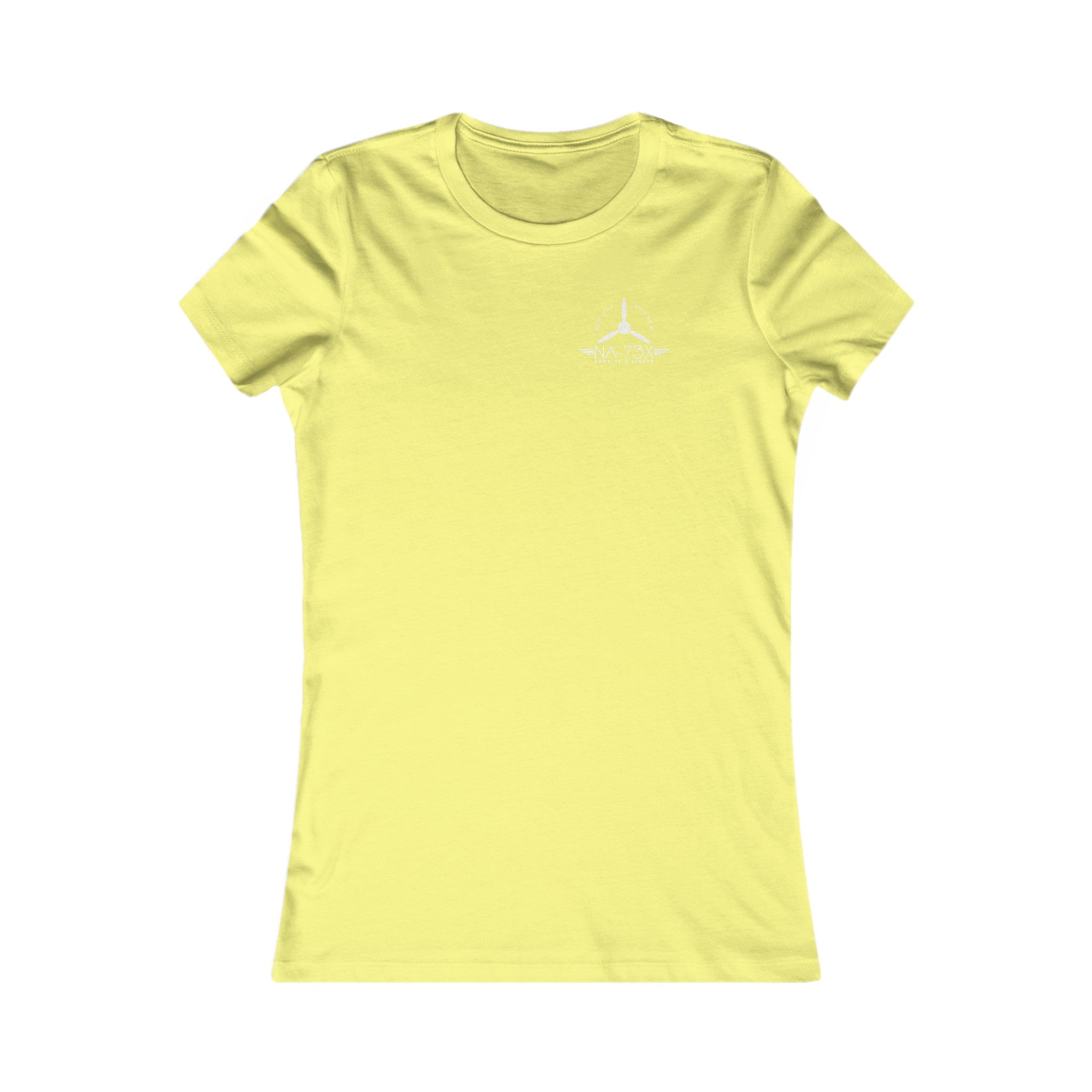 WOMEN'S 100 DAY WONDER COTTON TEE - S LEFT CHEST, LARGE BACK IMAGE