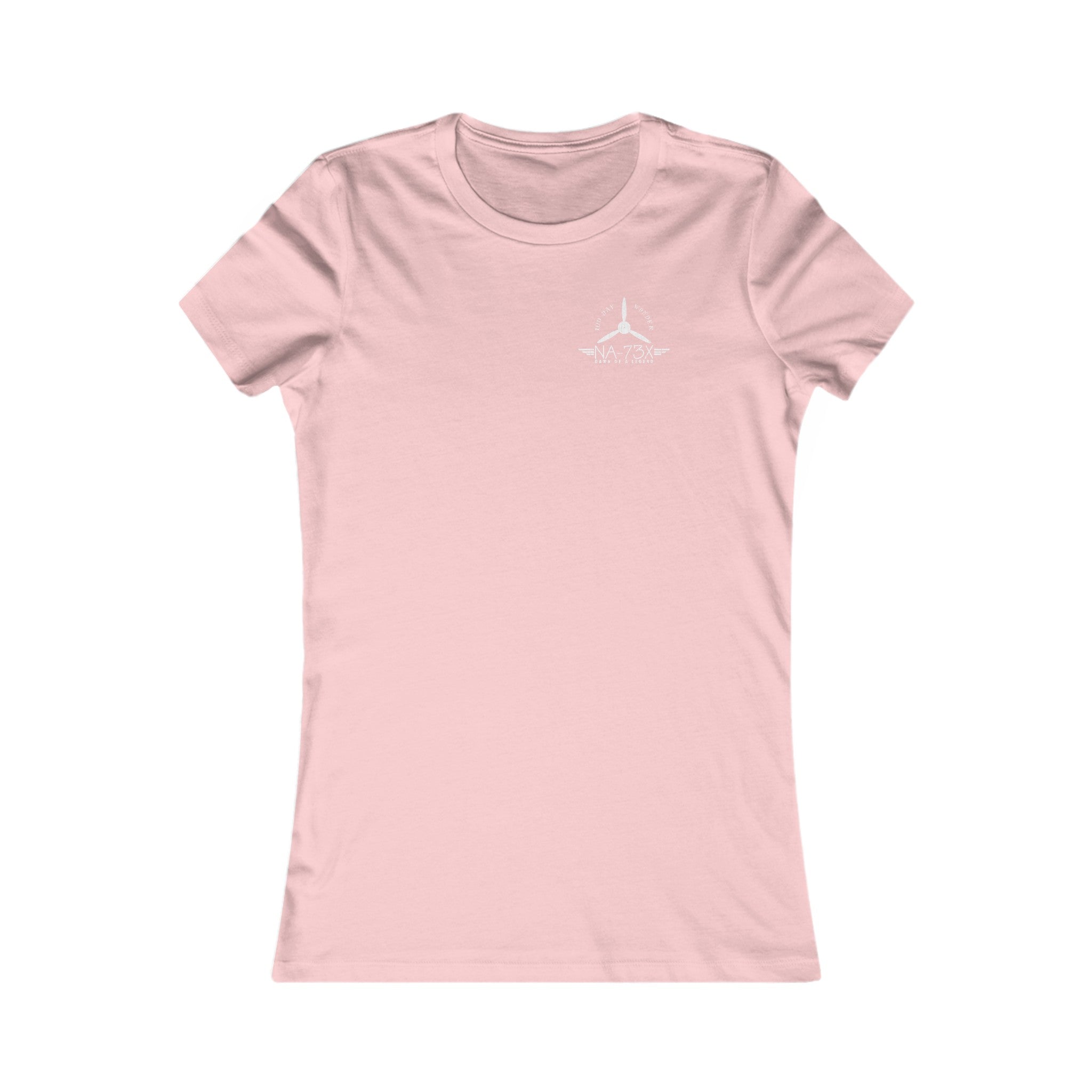 WOMEN'S 100 DAY WONDER COTTON TEE - S LEFT CHEST, LARGE BACK IMAGE