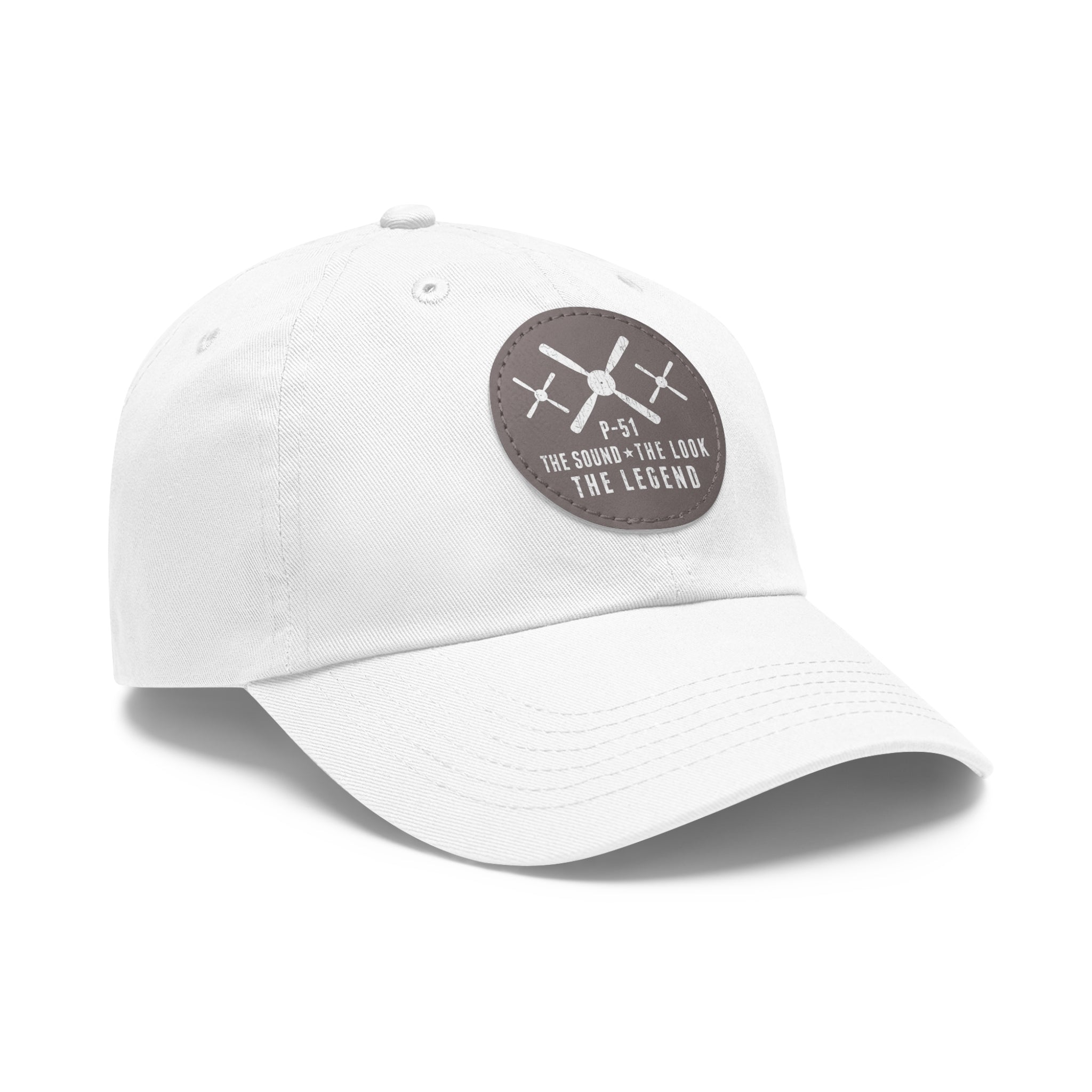 MUSTANG LEGEND HAT WITH LEATHER PATCH (ROUND)
