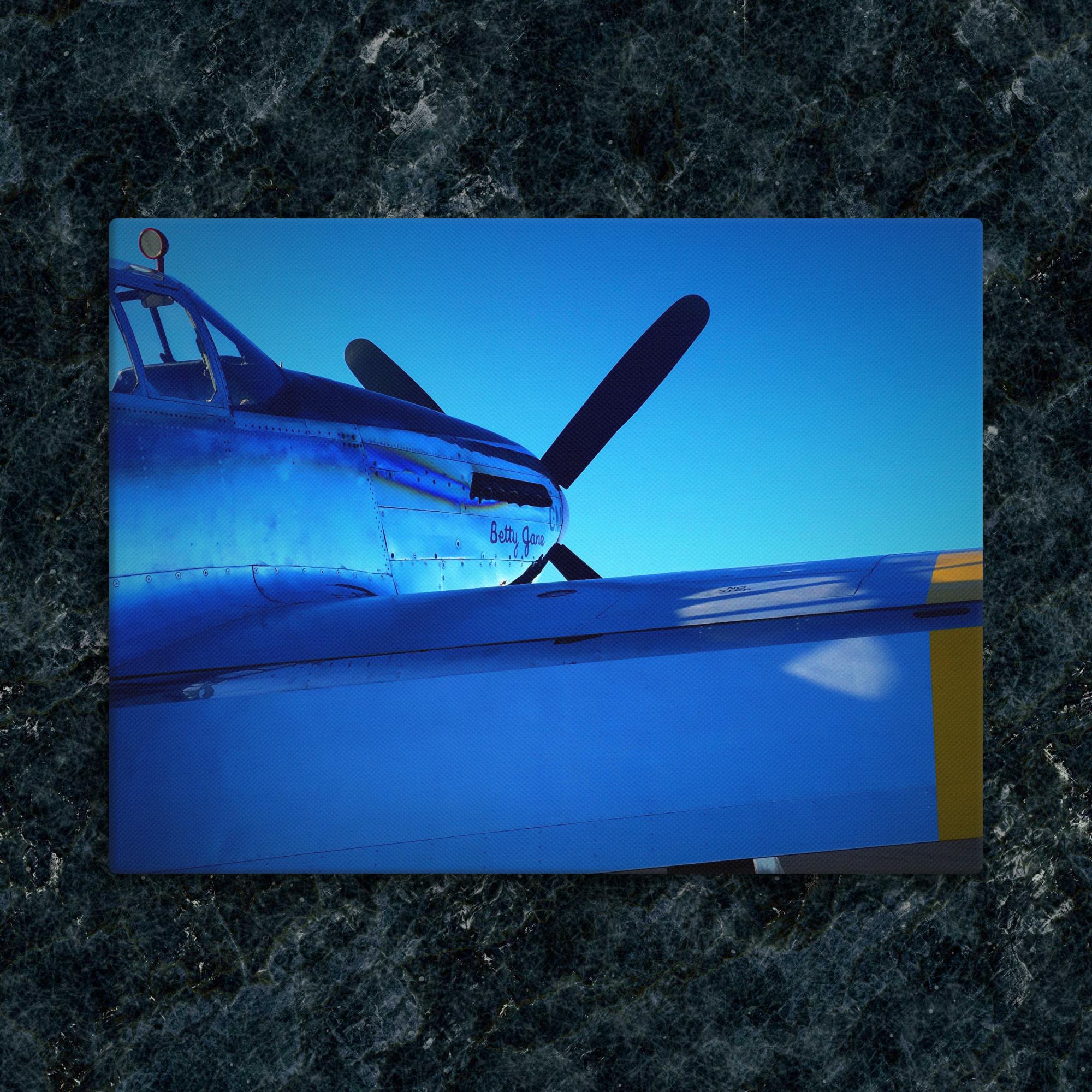 P-51 Mustang Canvas Print