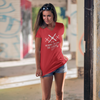 WOMEN'S P-51 LEGEND JERSEY SHORT SLEEVE DEEP V-NECK TEE - LARGE FRONT IMAGE