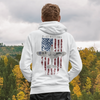 AMERICAN ICON P-40 CHAMPION HOODIE - VERTICAL CHEST, LARGE BACK LOGO