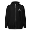 100 DAY WONDER HEAVY BLEND ZIP HOODIE - S LEFT CHEST, LARGE BACK IMAGE