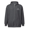 100 DAY WONDER HEAVY BLEND ZIP HOODIE - S LEFT CHEST, LARGE BACK IMAGE